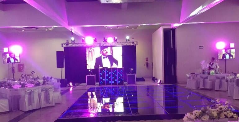 Luz y sonido para bodas